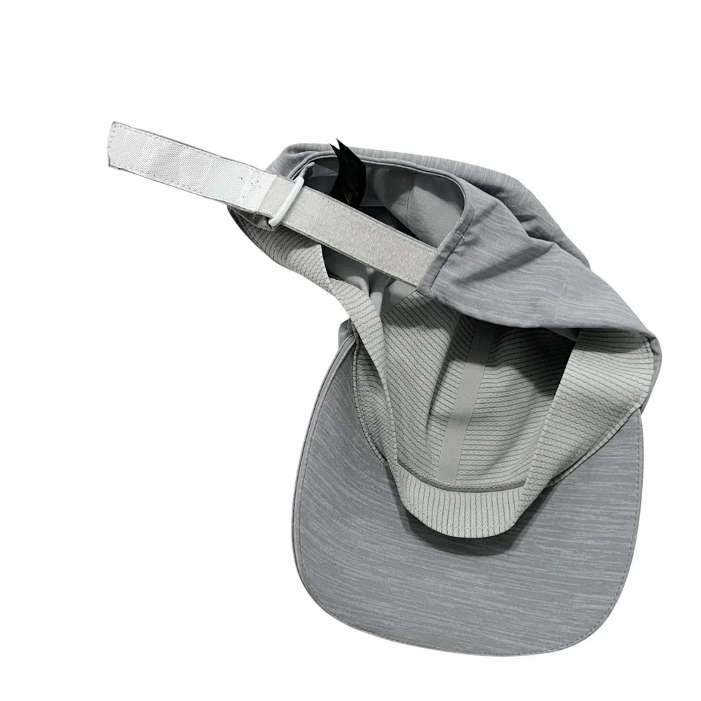 Lululemon Heathered Gray Hat License to Train Soft Surround Stretch Cap Size OS